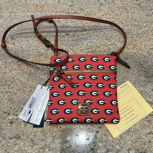 NWT Dooney Bourke Georgia Bulldogs crossbody